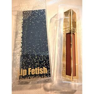NIB Scott Barnes Lip Fetish Matte Liquid Lipstick in What's The T?